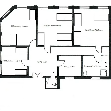 Blauwal-1-10-personen Apartment *